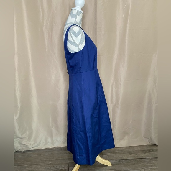 New J. Crew Size 10 Blue Cocktail Dress - Picture 6 of 10